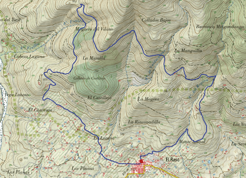 7mapa topografico Vetones y Pastores